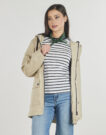 Parka Petit Bateau CIRE Beige Parka Donna - 2