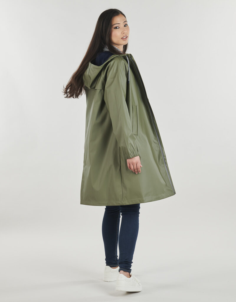 Parka Petit Bateau CIRE Khaki Parka Damen - 4