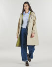 Parka Petit Bateau CIRE Beige Parka Donna - 2