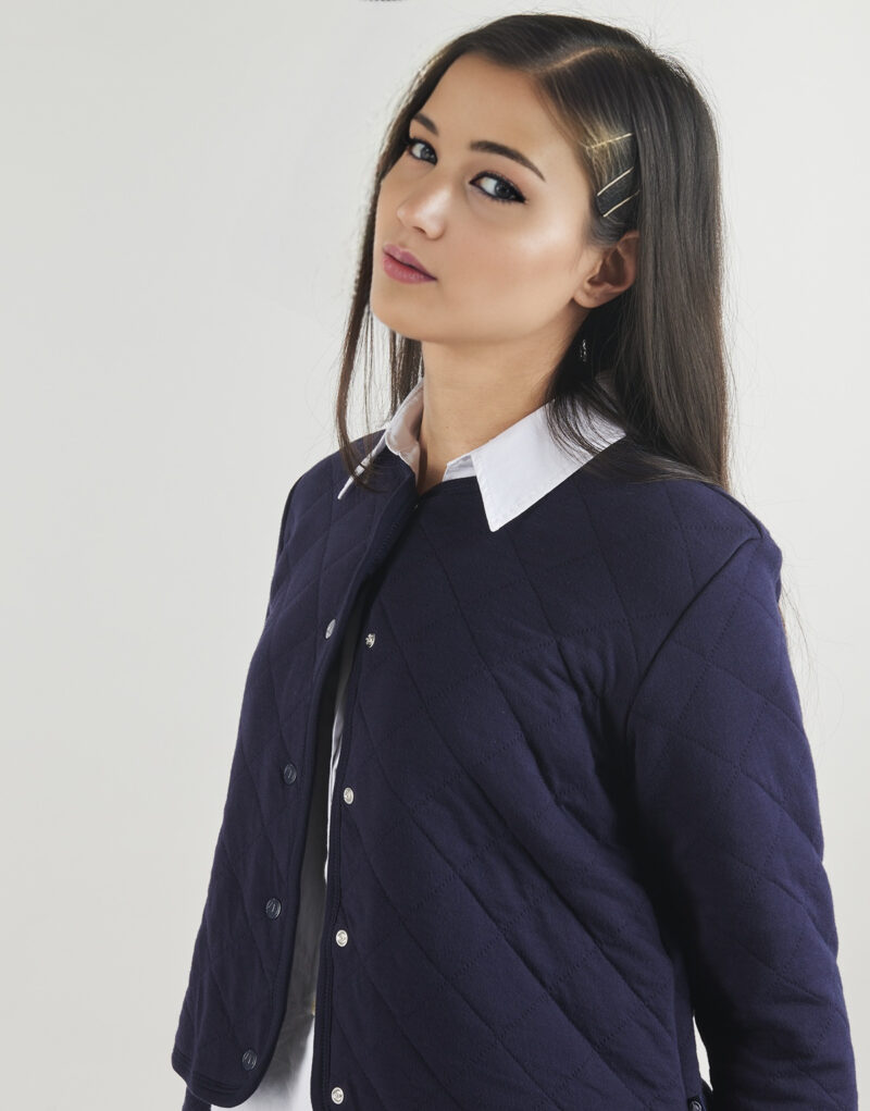 Gilet / Cardigan Petit Bateau CARDIGAN Nero Gilet / Cardigan Donna - 5