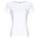 Camiseta Petit Bateau COL AMIRAL Blanca de manga corta para mujer - 1