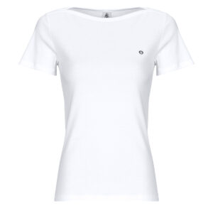 T-shirt  Petit Bateau  TEE SHIRT COL AMIRAL  Bianco -  T-shirt maniche corte Donna