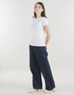 Camiseta Petit Bateau COL AMIRAL Blanca de manga corta para mujer - 3