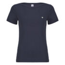 T-Shirt Petit Bateau TEE SHIRT COL AMIRAL Marine T-Shirt kurze &Auml;rmel Damen - 1