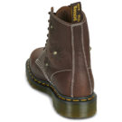 Dr. Martens Pascal Flower Dark Brown Grizzly Marrone Stivaletti Donna - 5