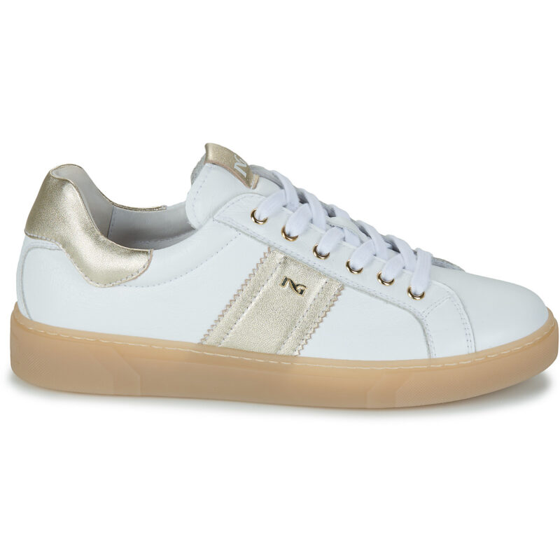 Zapatillas bajas blancas para mujer NeroGiardini E513006D-707 - Talla 2