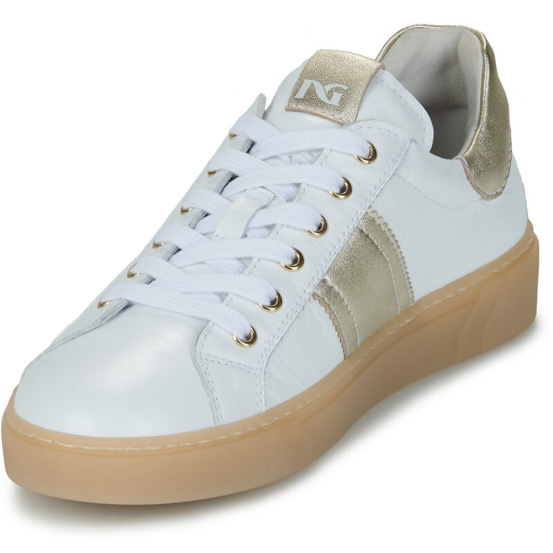 Zapatillas bajas blancas para mujer NeroGiardini E513006D-707 - Talla 3