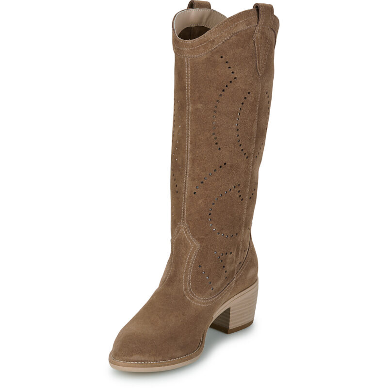 NeroGiardini E615122D-442 Marrone Stivali con tacco Donna - 3