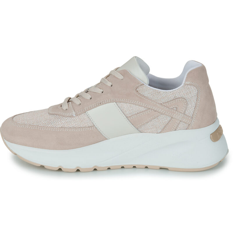 NeroGiardini E615182D-677 Beige Damen-Sneaker, niedrig geschnitten - Gr&ouml;&szlig;e 4