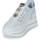 Zapatillas bajas blancas para mujer NeroGiardini E615202D-707 - Talla 3