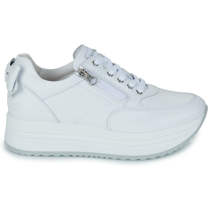 NeroGiardini E615210D-707 Wei&szlig;e Damen-Sneaker, niedrig geschnitten - Gr&ouml;&szlig;e 2