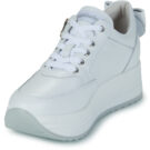 NeroGiardini E615210D-707 Wei&szlig;e Damen-Sneaker, niedrig geschnitten - Gr&ouml;&szlig;e 3