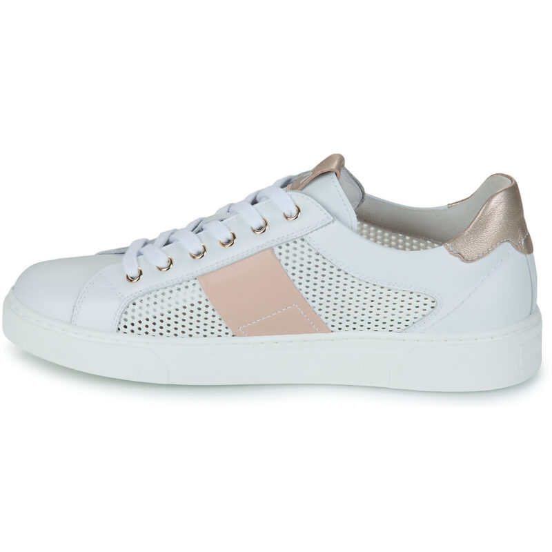 NeroGiardini E615250D-707 Wei&szlig;e Damen-Sneaker, niedrig geschnitten - Gr&ouml;&szlig;e 4
