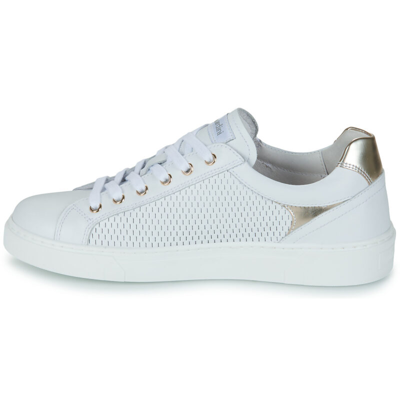 NeroGiardini E615252D-707 Wei&szlig;e Damen-Sneaker, niedrig geschnitten - Gr&ouml;&szlig;e 4