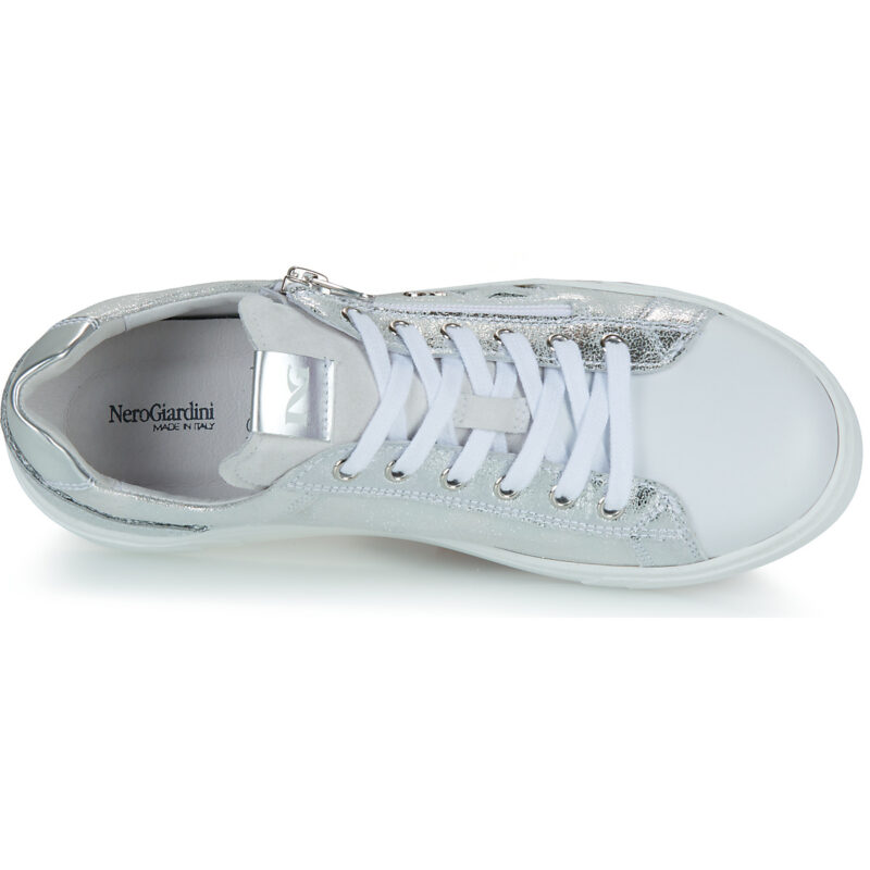 NeroGiardini E615255D-707 Silber Sneakers Damen - 6