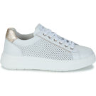 Zapatillas bajas blancas para mujer NeroGiardini E615274D-707 - Talla 2