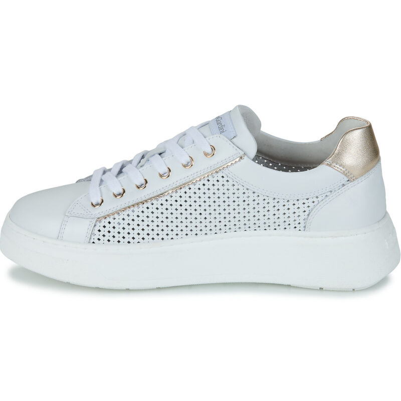 Zapatillas bajas blancas para mujer NeroGiardini E615274D-707 - Talla 4