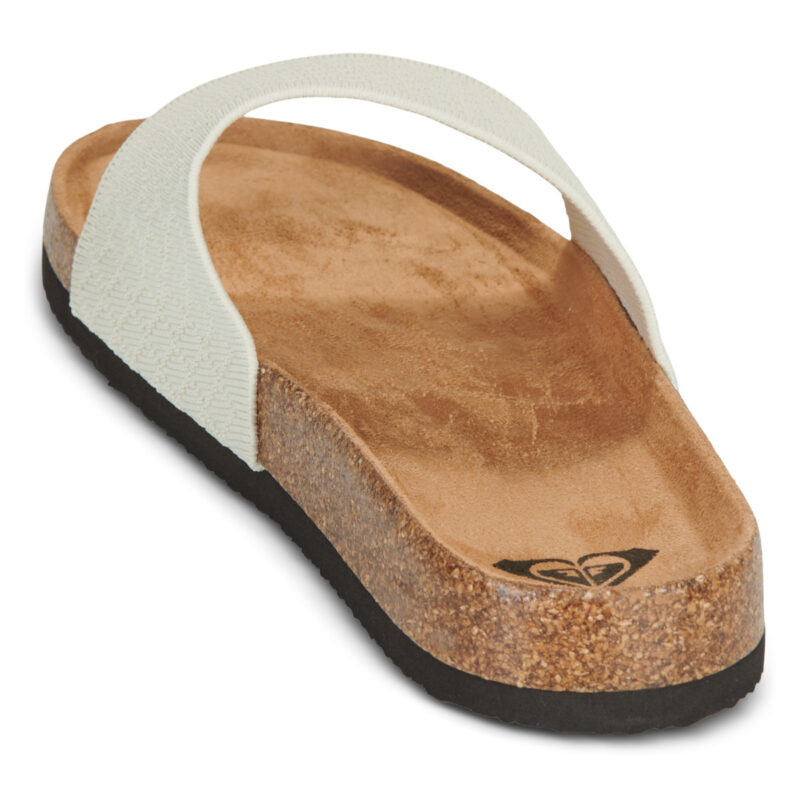 Roxy HYNDIRA Blanc pantoufles Femme - 5
