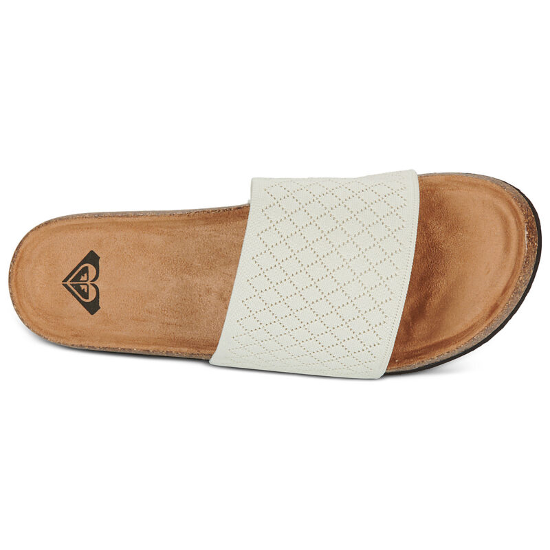 Roxy HYNDIRA Blanc pantoufles Femme - 6
