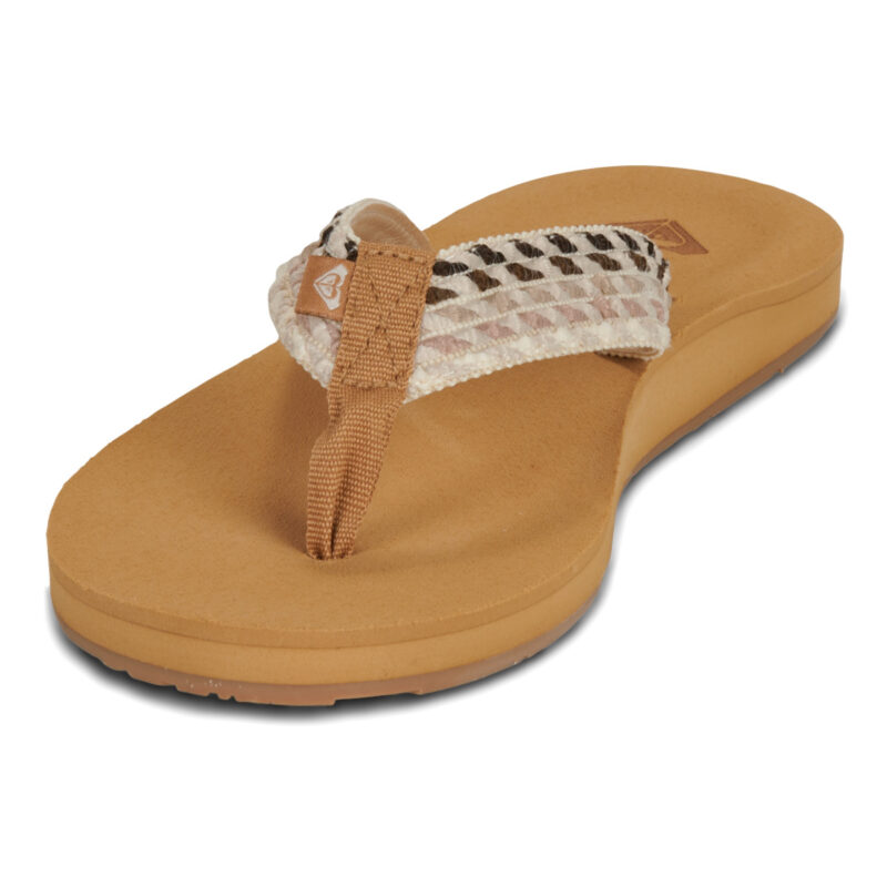 Roxy  PORTO ROPE  Marrone -  Infradito Donna - 3