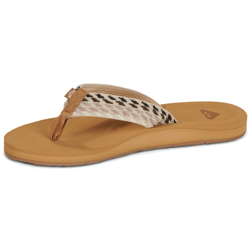 Roxy  PORTO ROPE  Marrone -  Infradito Donna - 4