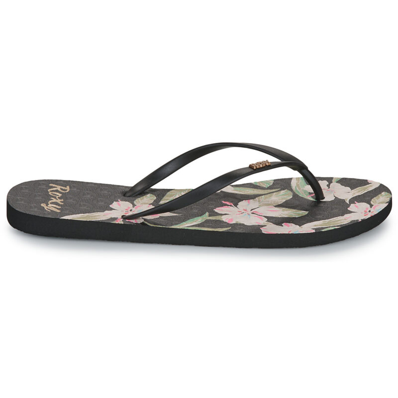 Roxy NEW VIVA PRINTED Nero Infradito Donna - 2