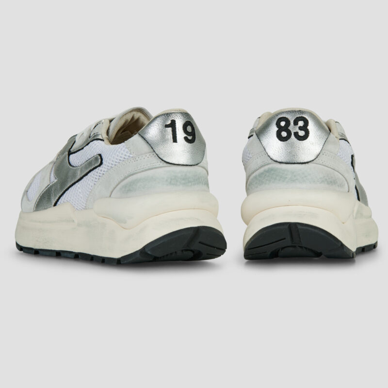 Diadora Mercury Elite Metal Used Wn Wei&szlig; Sneaker niedrig Damen - 3