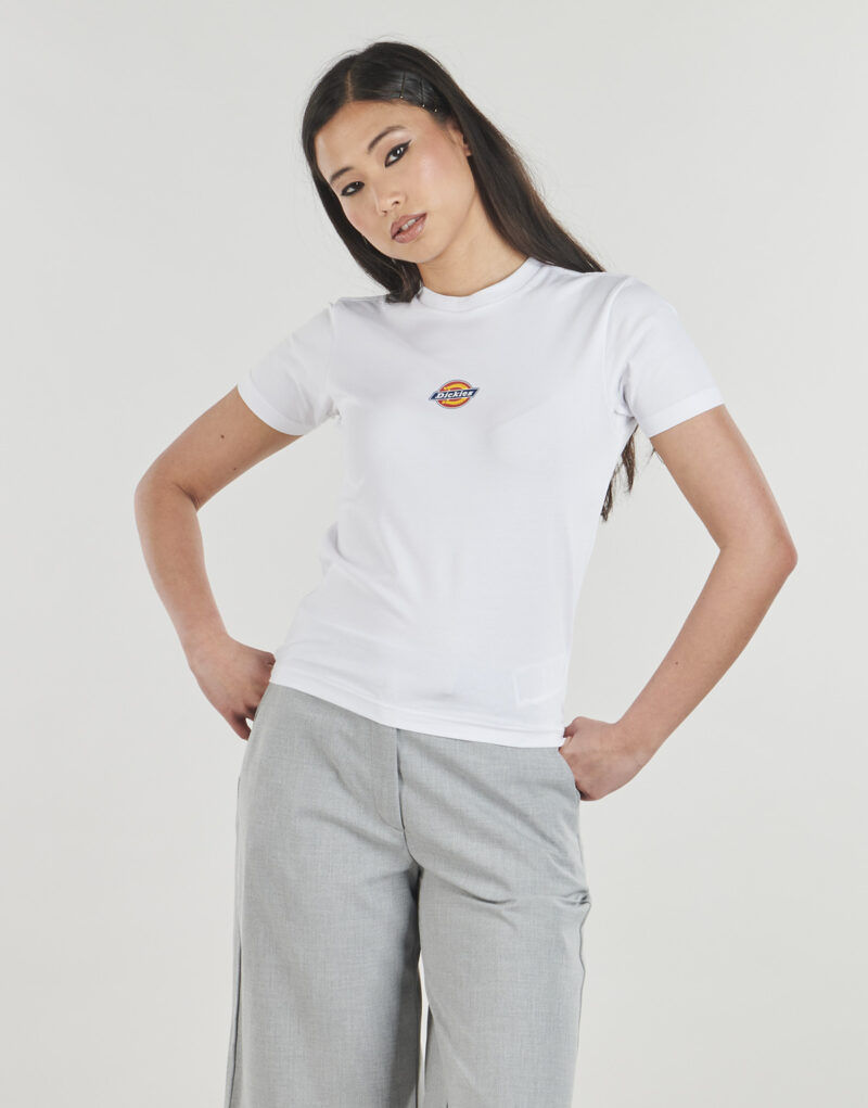 T-shirt Dickies MAPLE VALLEY REG TEE Bianco - T-shirt maniche corte Donna - 2