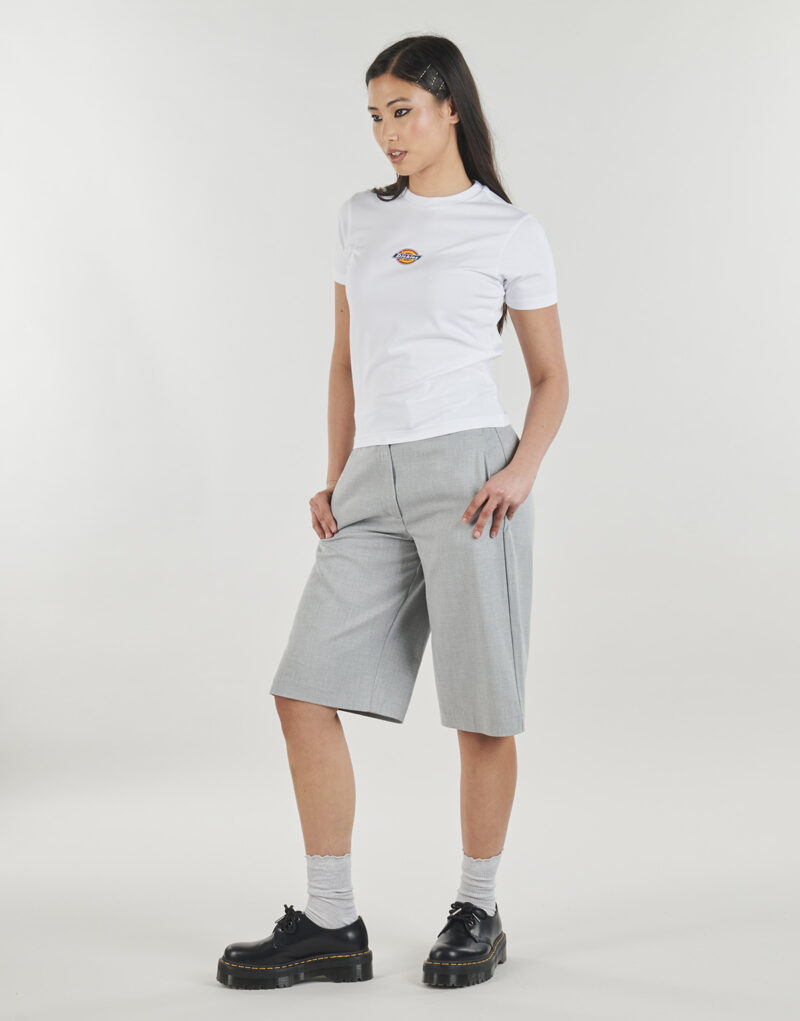 T-shirt Dickies MAPLE VALLEY REG TEE Bianco - T-shirt maniche corte Donna - 3