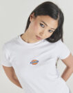 T-shirt Dickies MAPLE VALLEY REG TEE Bianco - T-shirt maniche corte Donna - 5