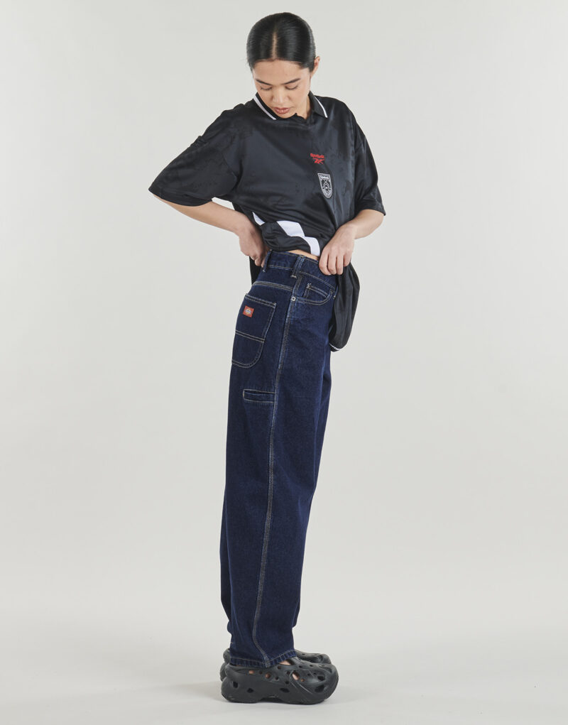 Jeans Flare Dickies 957 LOOSE TAPERED WORK JEANS Blu Jeans Flare Donna - 3