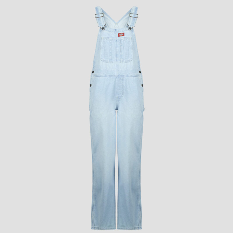 Dickies DICKIES CLASSIC DENIM BIB Blue Jumpsuits / Dungarees Women - 1
