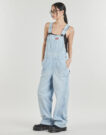 Dickies DICKIES CLASSIC DENIM BIB Blue Jumpsuits / Dungarees Women - 3