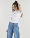 T-Shirt Dickies WELLSVILLE SS TEE Wei&szlig; T-Shirt mit kurzen &Auml;rmeln Damen - 2