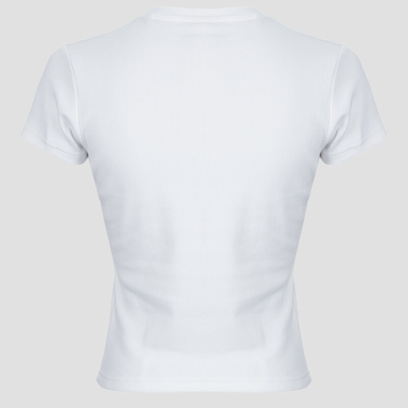 T-Shirt Dickies WELLSVILLE SS TEE Wei&szlig; T-Shirt mit kurzen &Auml;rmeln Damen - 6