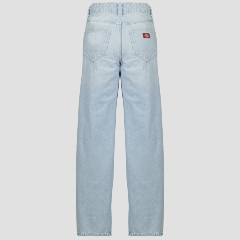Jeans Flare Dickies 984 RELAXED STRAIGHT JEANS Blu Jeans Flare Donna - 6