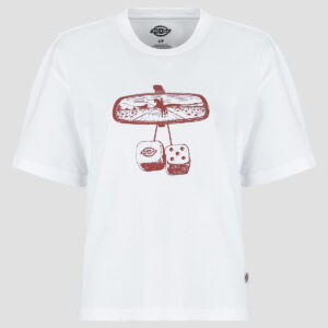 T-shirt  Dickies  POLK SS TEE  Bianco -  T-shirt maniche corte Donna