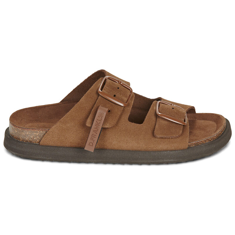 D.Franklin VIBE SUEDE Marrone Ciabatta Donna - 2