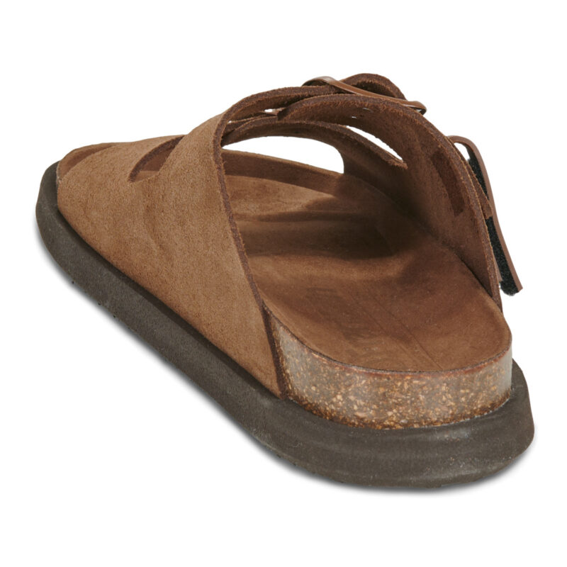 D.Franklin VIBE SUEDE Marrone Ciabatta Donna - 5
