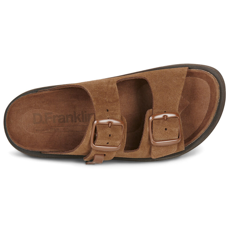 D.Franklin VIBE SUEDE Marrone Ciabatta Donna - 6