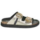 D.Franklin VIBE SUEDE Oro Ciabatta Donna - 2
