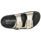 D.Franklin VIBE SUEDE Oro Ciabatta Donna - 6