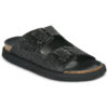 D.Franklin VIBE SUEDE Nero Ciabatta Donna