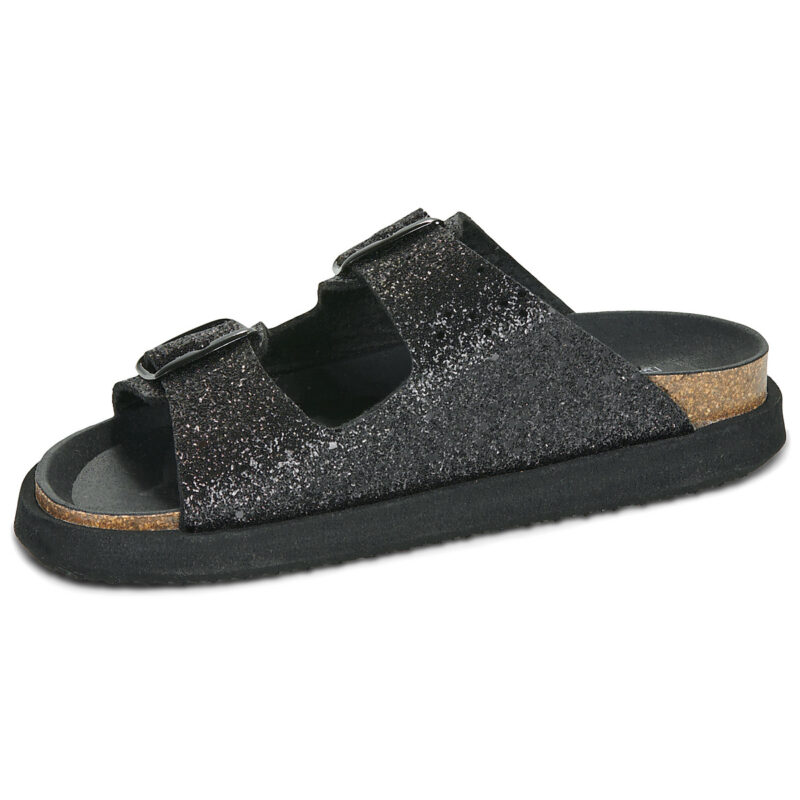 D.Franklin VIBE SUEDE Nero Ciabatta Donna - 4
