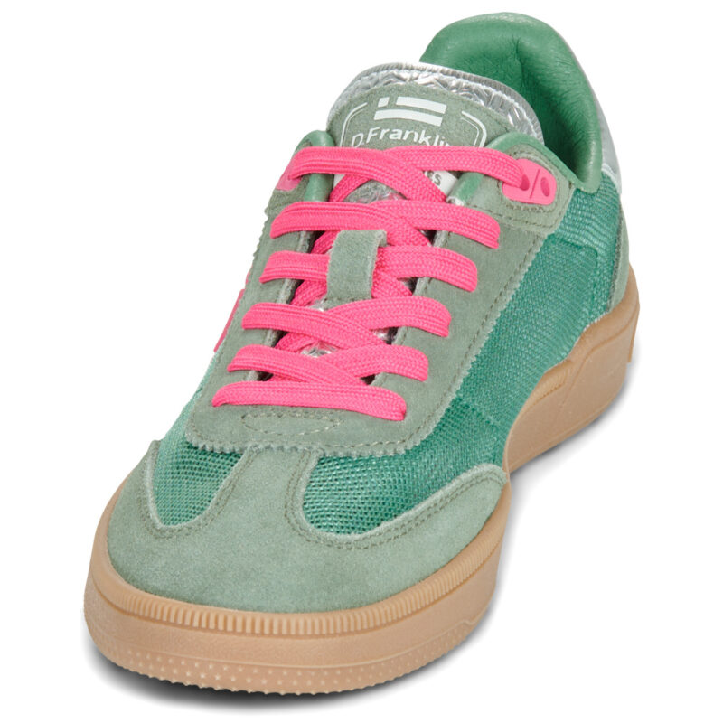 D.Franklin  REBEL 387  Verde -  Sneakers basse Donna - 3