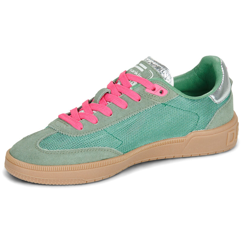 D.Franklin  REBEL 387  Verde -  Sneakers basse Donna - 4