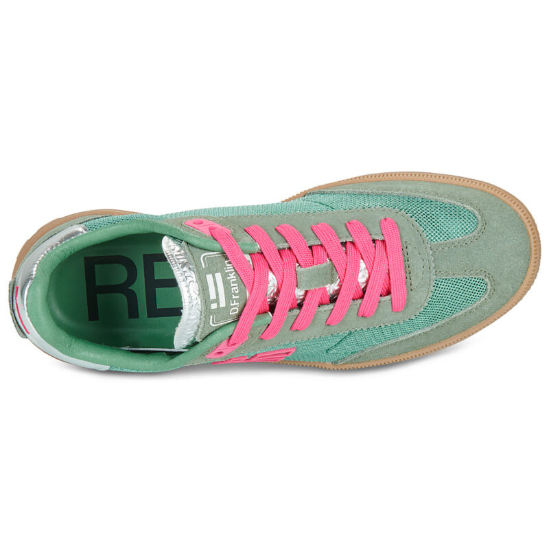 D.Franklin  REBEL 387  Verde -  Sneakers basse Donna - 6