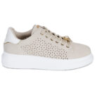 Ex&eacute; Shoes 66-61EX16-PU-OFF-WHITE Beige Sneakers basse Donna - 2
