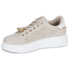 Ex&eacute; Shoes 66-61EX16-PU-OFF-WHITE Beige Sneakers basse Donna - 4