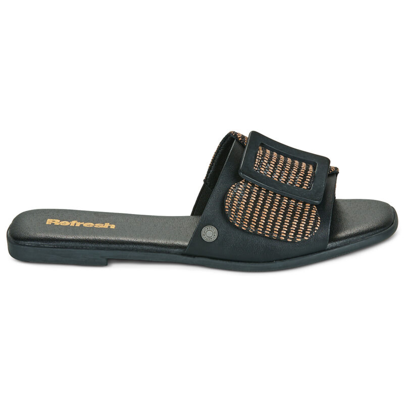 Refresh 175029 Nero Ciabatta Donna - 2